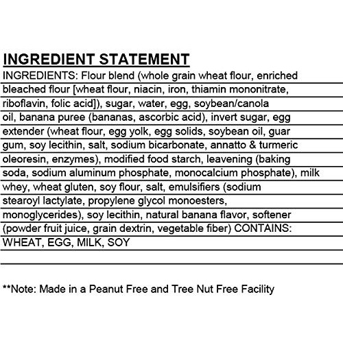 Wholegrain Banana Muffin - 72 per Case