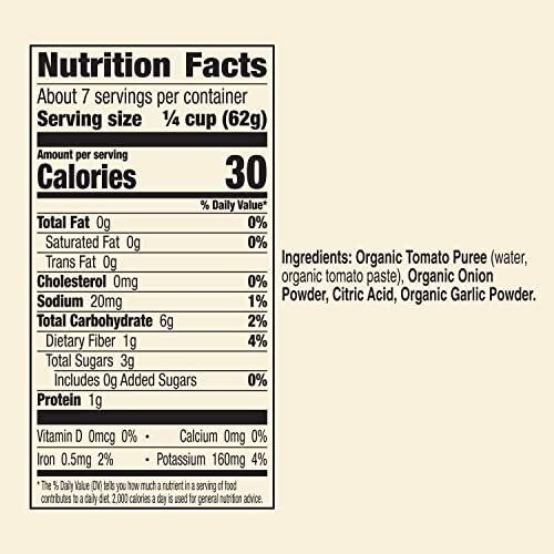 Muir Glen Organic Canned Tomato Sauce, No Salt Added, 15 Oz. Pa