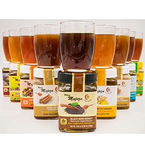 Mujezat Al-Shifa Black Seed Honey Black Cumin - Nigella Seeds ...