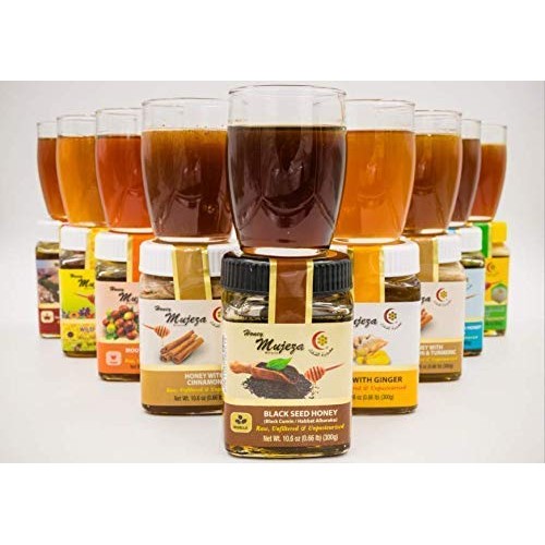 PACK OF 3 Mujeza Black Seed Honey - Not Mixed with Oil or Powder...