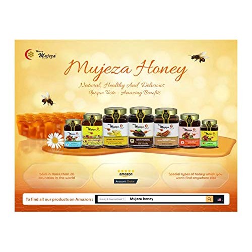 Pack of 6 Raw Royal Honey Authentic Yemen Douani Sidr Honey عس...