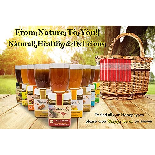 2 Jars Of Honey With Fresh Ginger Juice, Unheated Unfiltered Unp