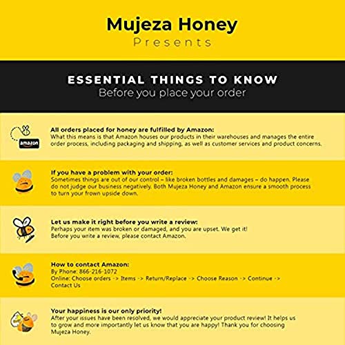 Mujeza Black Seed Honey - Black Cumin - Nigella Seeds - Not Mi
