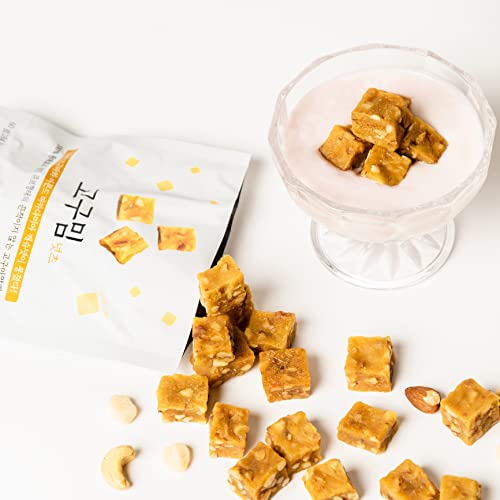 Mukglam Gogumeme Nuts, Cube Shaped Dried Sweet Potato With Almon