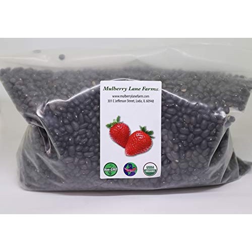 Black Turtle Beans 5 Pounds Usda Certified Organic, Non-Gmo Bulk