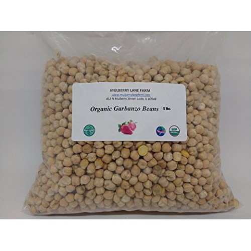 Garbanzo Beans, 5 Pounds Five Lbs, Chick Peas, Usda Certifie