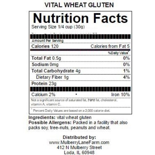 Vital Wheat Gluten, 4 Pounds, All Natural, Non-Gmo, Bulk Vital Wheat Gluten, 4 Pounds, All Natural, Non-Gmo, Bulk