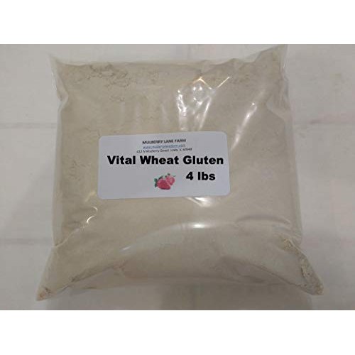 Vital Wheat Gluten, 4 Pounds, All Natural, Non-Gmo, Bulk Vital Wheat Gluten, 4 Pounds, All Natural, Non-Gmo, Bulk