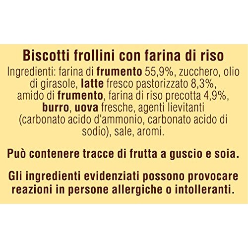 Mulino Bianco: Campagnole Shortbread Cookies With Cream Of Ric