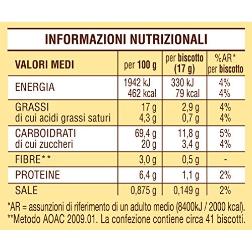 Mulino Bianco: Campagnole Shortbread Cookies With Cream Of Ric