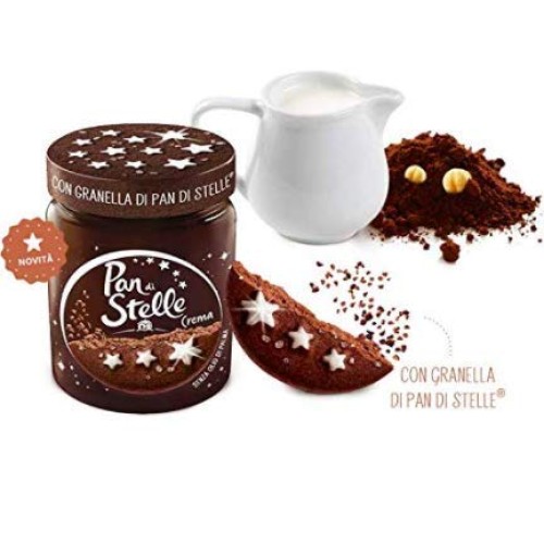 Mulino Bianco: Pan Di Stelle Cream Hazelnut Spread 330G /11.64Oz