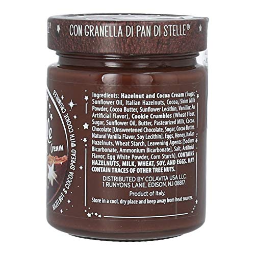 Mulino Bianco Pan Di Stelle Italian Chocolate Hazelnut Cream, 11...