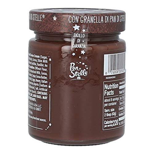 Mulino Bianco Pan Di Stelle Italian Chocolate Hazelnut Cream, 11...