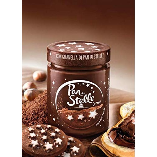 Mulino Bianco Pan Di Stelle Italian Chocolate Hazelnut Cream, 11...