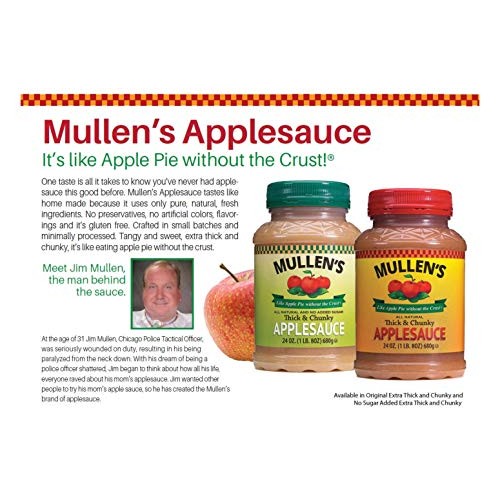 Mullens Applesauce Like Apple Pie Without The Crust Less Suga