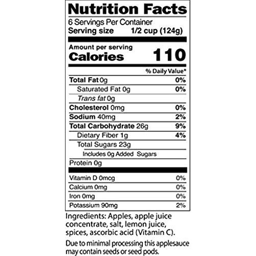 Mullens Applesauce Like Apple Pie Without The Crust Less Suga