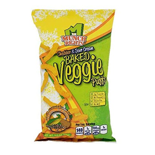 Munch Rights, Baked Cheddar Sour Cream Puffs, Kosher And Gluten