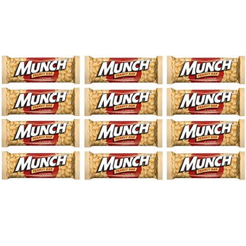 Munch Peanut Bars 1.42Oz Pack Of 12 Munch Peanut Bars 1.42Oz Pack Of 12