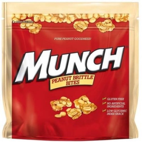 Munch Peanut Brittle Bites, 14.8 Oz