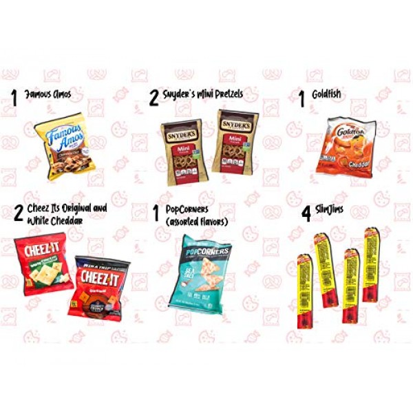 Munchie Mountain Ultimate 50-Count Snack Stock Pile and Care Pac...