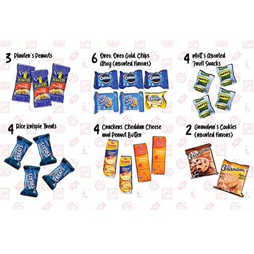 Munchie Mountain Ultimate 50-Count Snack Stock Pile And Care Pac