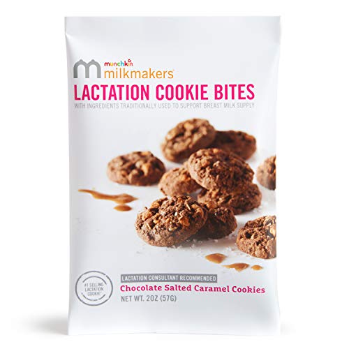 Milkmakers Lactation Cookie Bites, Chocolate Salted Caramel, 10 Ct