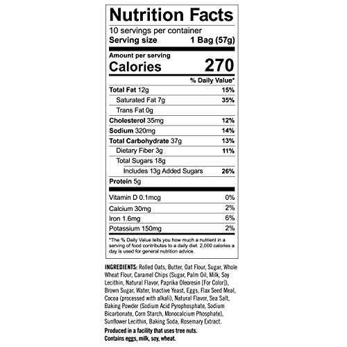 Milkmakers Lactation Cookie Bites, Chocolate Salted Caramel, 10 Ct