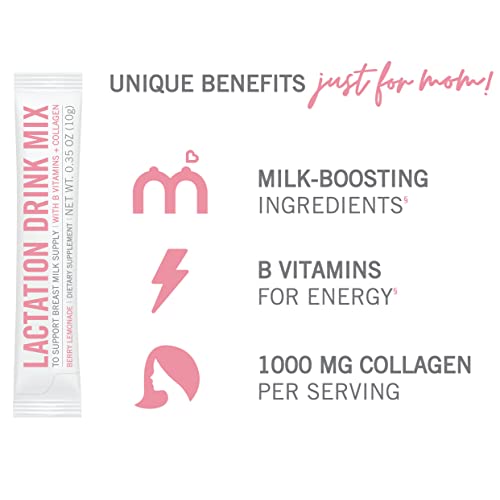 Munchkin Milkmakers Lactation Drink Mix with B Vitamins & Coll...