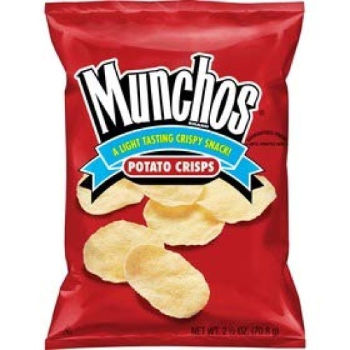Expect More Munchos Potato Crisps Regular Flavored 2 - 1/2 Oz Pa