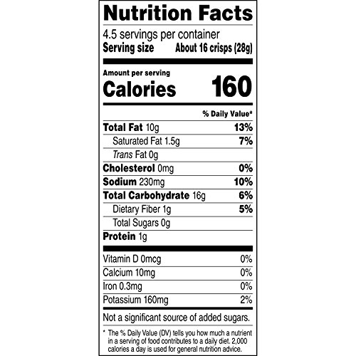 Munchos Original Potato Crisps, 4.5 Oz Bag