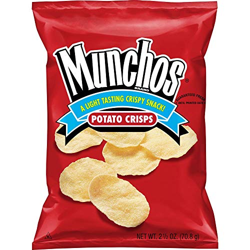 Munchos Potato Crisp Snacks 2.5 Oz., 20 Ct. - Original From M