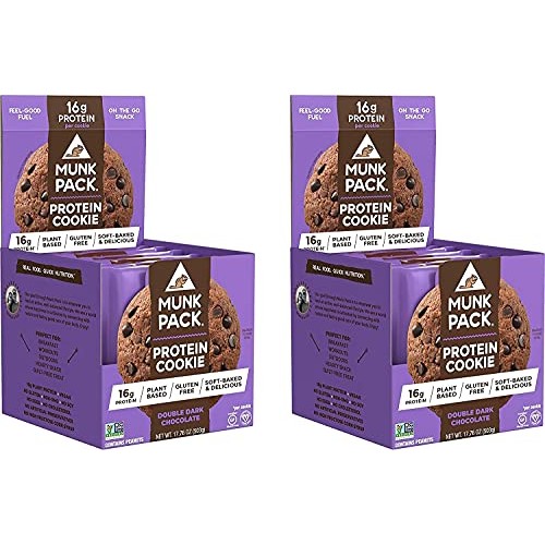 Munk Pack Protein Cookie, Peanut Butter Chocolate Chip, 12 Pack,