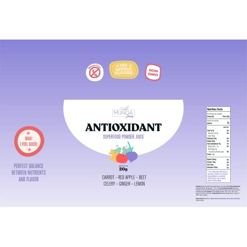 Munoa Juicery Antioxidant Superfood Powder Juice | Fruits &Amp; Vege