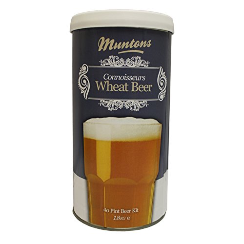 Muntons Connoisseurs Range 40 Pint Wheat Beer Kit, 1.8Kg.