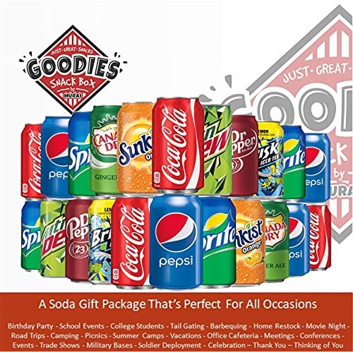 16 Pack | Cubas Favorite Soda Variety Beverages | A Soft Drink