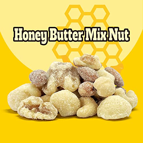 Honey Butter Mixed Nuts 160G - Macadamia, Cashews, Almonds, And