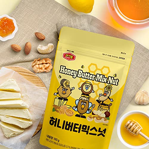 Honey Butter Mixed Nuts 160G - Macadamia, Cashews, Almonds, And