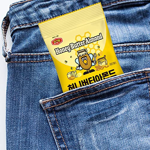 MURGERBON Honey Butter Almonds Individual Packs - Nuts Snack Pac...