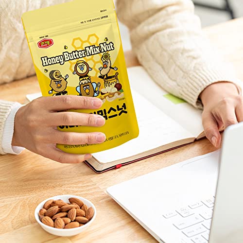 Murgerbon Honey Butter Mixed Nuts - Pack Of 3, Flavored Nuts, Ho Murgerbon Honey Butter Mixed Nuts - Pack Of 3, Flavored Nuts, Ho