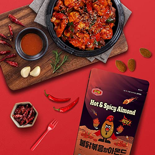 [Murgerbon] Bulldark Spicy Chicken Roasted Almond 210G 7.4Oz