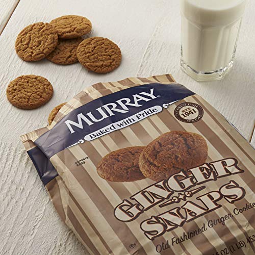 Murray Cookies, Old Fashioned Ginger Snaps, 16 Oz Bag