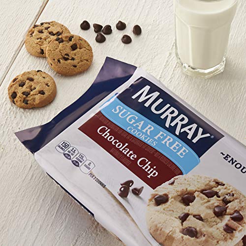 Murray Sugar Free Cookies, Chocolate Chip, 8.8 Ounce Tray