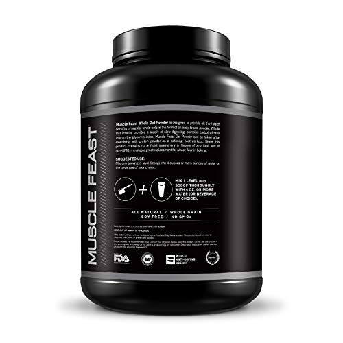Muscle Feast Whole Oat Powder 8 Pounds