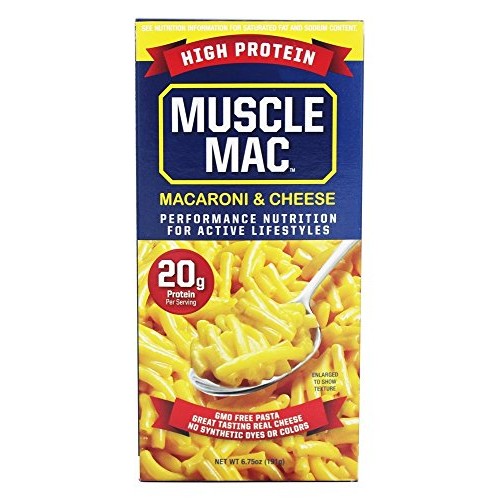 Muscle Mac High Protein Macaroni And Cheese 20G Protein Per Serv