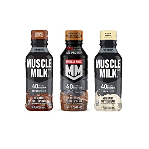 Muscle Milk Protein Shakes Series Protein Shake, Multi Flavor Va