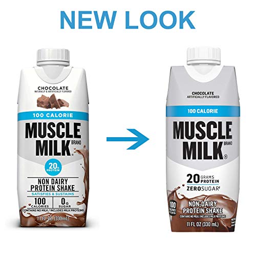 Muscle Milk 100 Calorie Protein Shake, Chocolate, 20G Protein, 1 Muscle Milk 100 Calorie Protein Shake, Chocolate, 20G Protein, 1