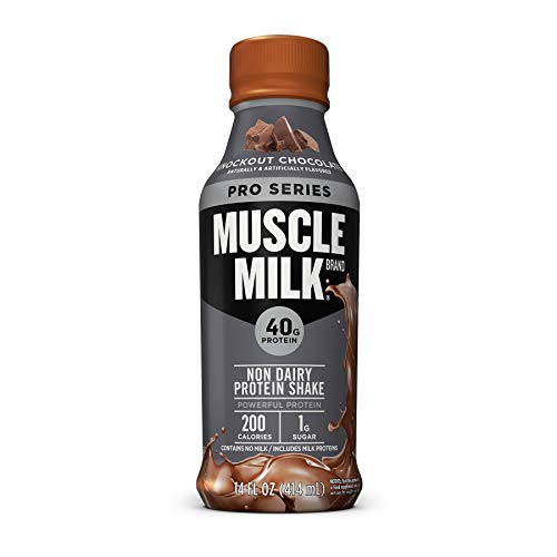 Muscle Milk Pro Series Protein Shake, Knockout Chocolate, 40G Pr