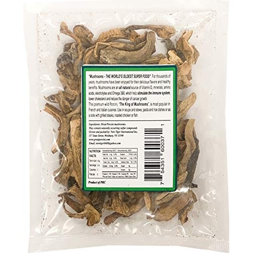 Mushroom House Dried Porcini Mushrooms, 1 Oz Bag