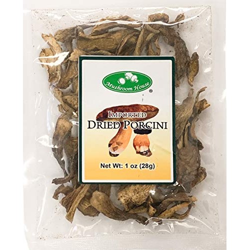 Mushroom House Dried Porcini Mushrooms, 1 Oz Bag