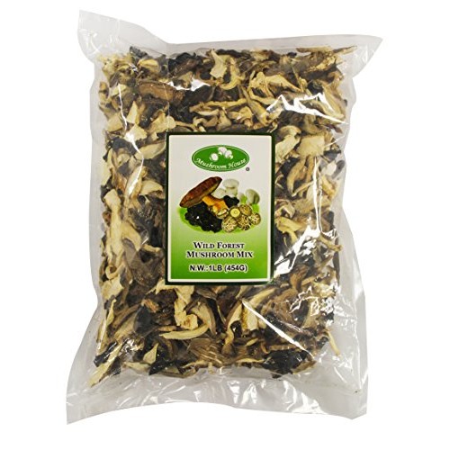 Mushroom House Dried Wild Forest Blend, 16 Oz